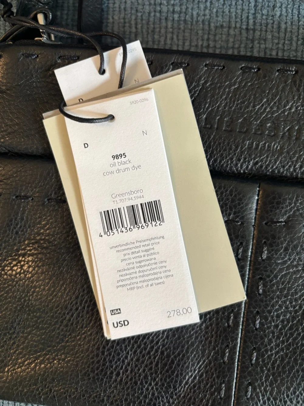 Liebeskind Black Leather Crossbody Bag - Picture 3 of 9